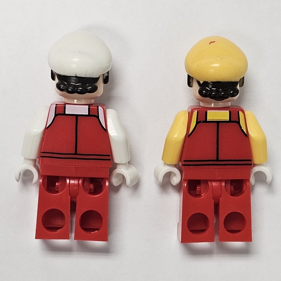 Lot of 6 Lego Compatible Super Mario Brothers Luigi Wario Waluigi minifigures - Picture 3 of 7